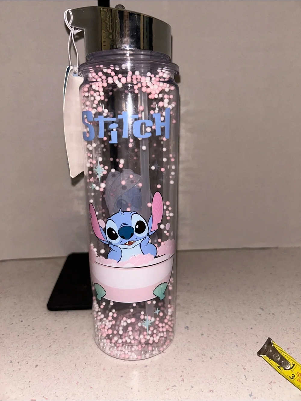 Bioworld Blue and Teal Stitch Lunchbox and Stitch Water Bottle Set